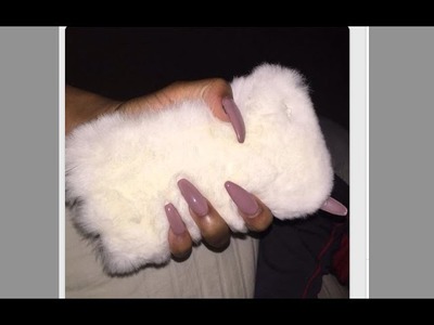 Fur Phone Case DIY !!