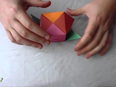 Geogami Origami Let's Make A Cube or D6| Nerd craft