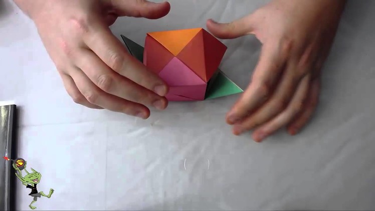 Geogami Origami Let's Make A Cube or D6| Nerd craft