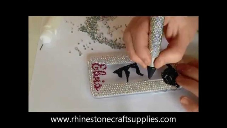 HOW TO BLING A PHONECASE