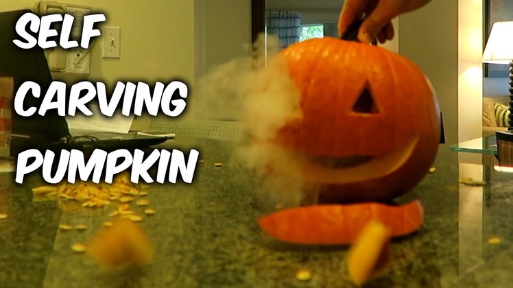 How to Carve a Pumpkin with Dry Ice