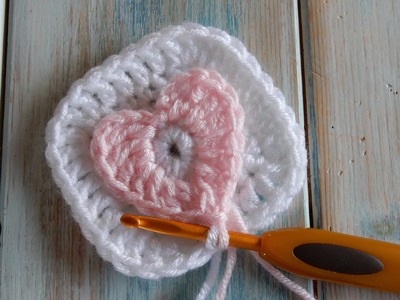 How to Crochet a Heart Granny Square
