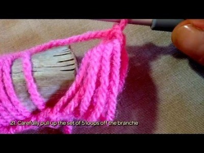 How To Learn How To Crochet The Broomstick Lace - DIY Crafts Tutorial - Guidecentral