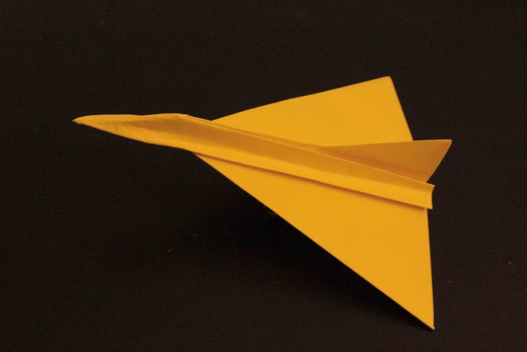 How to make a cool paper plane origami: instruction| Dagger Jet Fighter