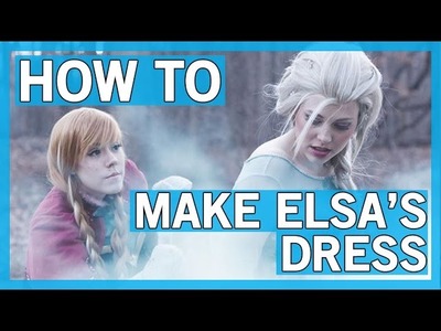 How to Make an Elsa Costume ft. Courtoon | Thingamavlogs