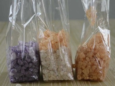 How to Make Bath Salts | Gem Stone Bath Salts Tutorial