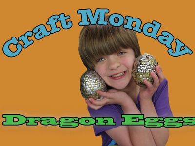 How to make Dragon Eggs! Craft Monday Day- 703 | ActOutGames