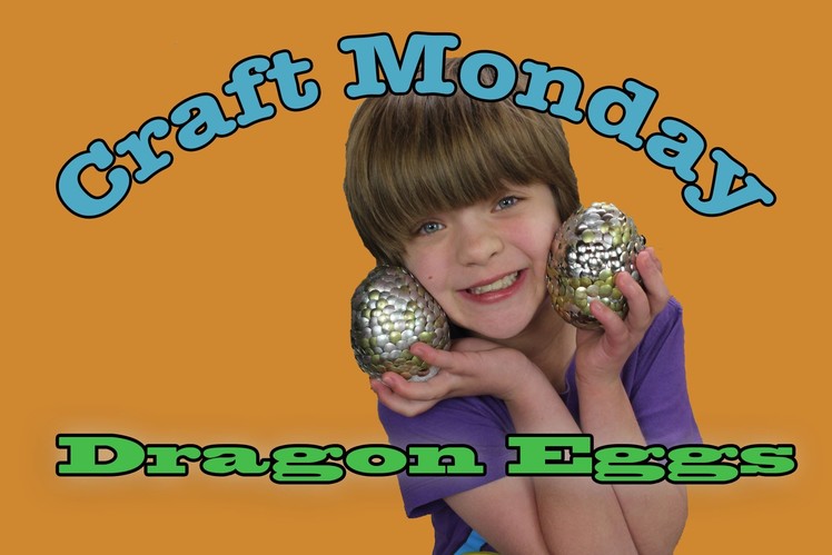 How to make Dragon Eggs! Craft Monday Day- 703 | ActOutGames
