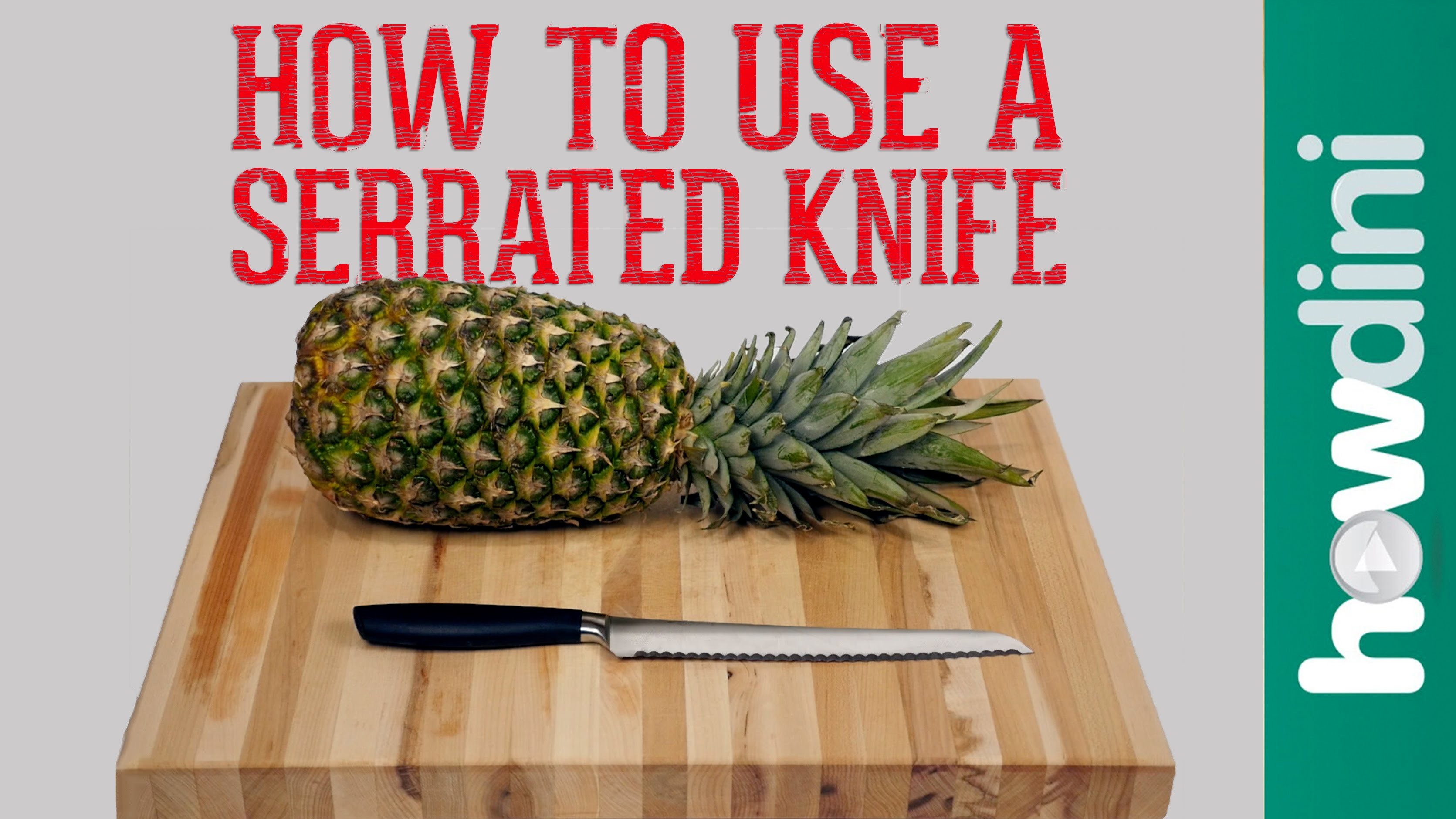 Knife Skills: How to Use a Serrated Knife