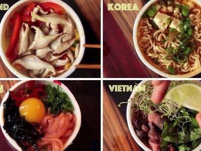 5 Creative Cup Noodle Creations