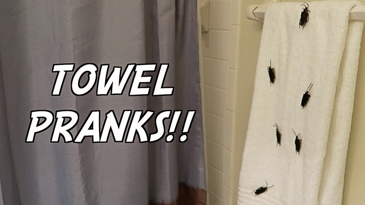 5 TOWEL PRANKS - HOW TO PRANK