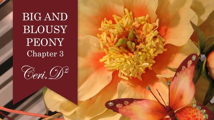 Big and Blousy Peony #3 | Stamens