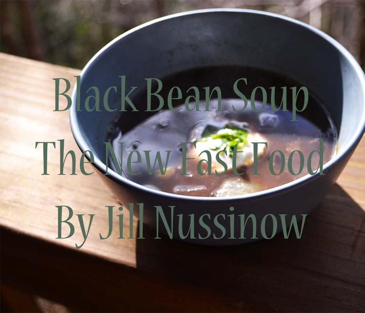 Black Bean Soup in the Instant Pot (The New Fast F