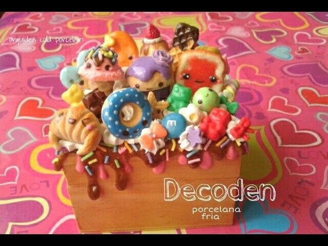 Como decorar una cajita KAWAII con decoden