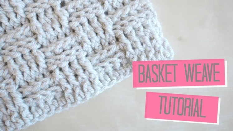 CROCHET: Basket weave tutorial | Bella Coco