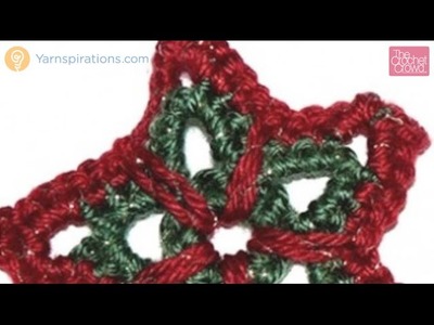Crochet Christmas Star Ornament Tutorial