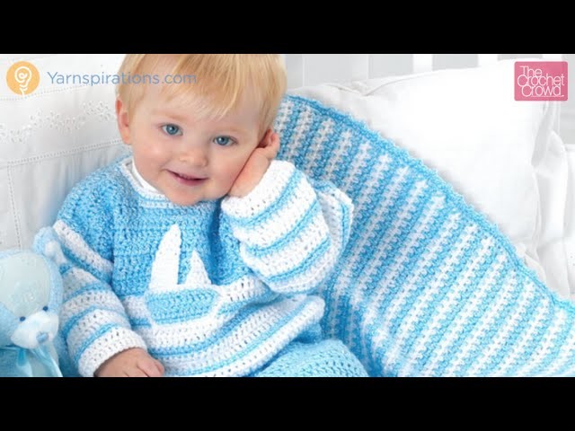 Crochet Hush A Bye Baby Blanket Tutorial