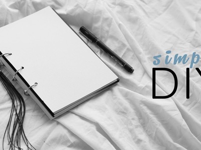 DIY Combined Diary + Planner Notebook. Rachel Aust