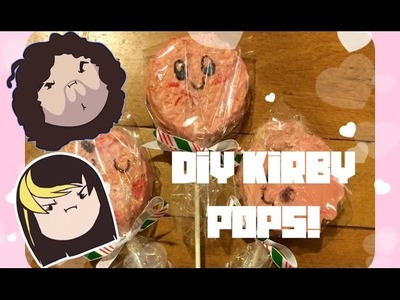 DIY - Cooking With The Grumps - Kirby Rice Crispy Pops!