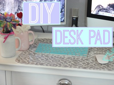 DIY Custom Desk Pad