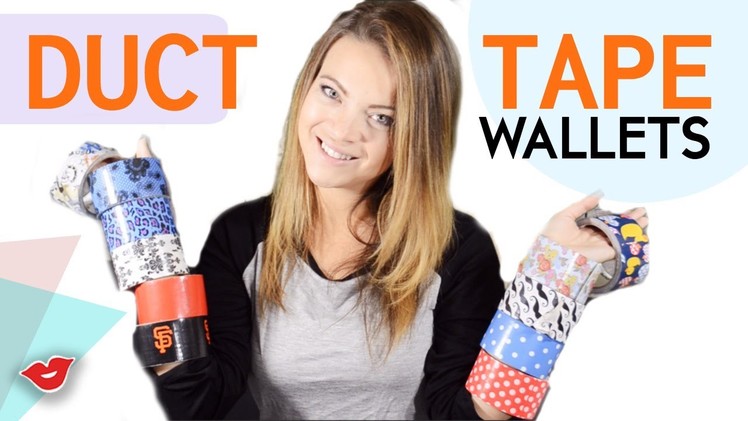 DIY Duct Tape Wallets | Tay from Millennial Moms