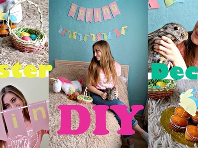 DIY Easter & Spring Room Decor, Easter Eggs + Snacks!