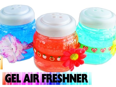 DIY Gel Air Freshener - Easy arts and crafts - No Cook