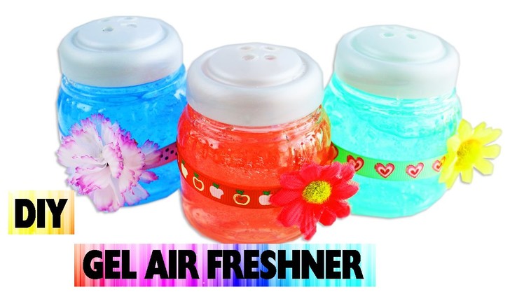 DIY Gel Air Freshener - Easy arts and crafts - No Cook