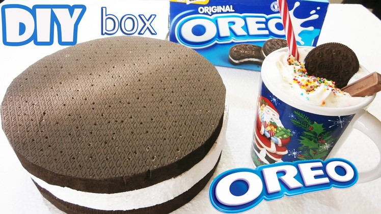 DIY Giant OREO Box. How to make OREO box. Easy OREO Life hack