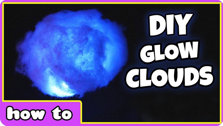 DIY Glow in the Dark Clouds | DIY Glow Cloud | Amazing Crafts for Kids with HooplaKidz How To
