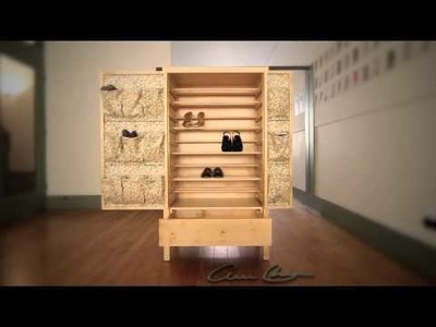 DIY shoe and clothes storage