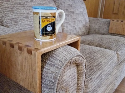 DIY – Sofa Drink Holder using Simple Box Joints