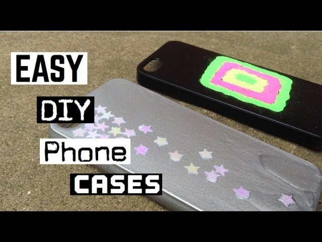 Easy DIY phone cases | Ella May ♡