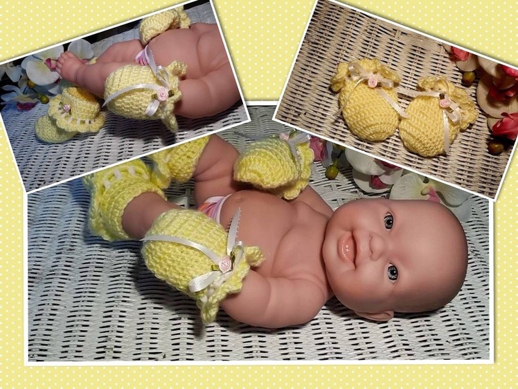 Glama's Crocheted Newborn Baby Mittens