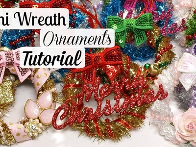 HoliDIY: Mini Wreath Ornaments + Tutorial!