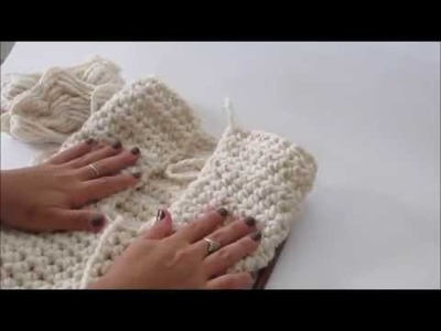 How to crochet a cowl