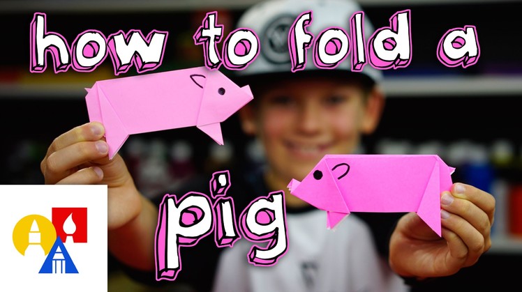 How To Fold An Origami Pig