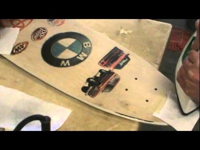 How to Iron Transfer Color Pictures to Wood (skateboard edition)