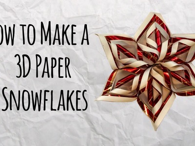 How to Make a 3D Paper Snowflakes - Master of DIY - Creative Ideas For Home HD