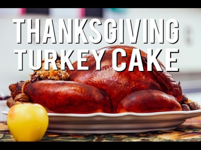 How To Make a CAKE that looks like a THANKSGIVING TURKEY! With Vanilla Cake and Modeling Chocolate!