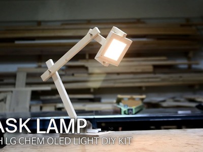 How to make a Task Lamp with LG Display OLED light DIY kit