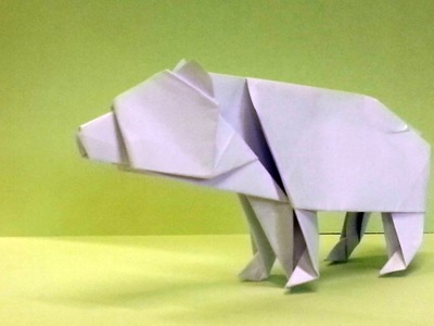 How To Make An Origami Bear