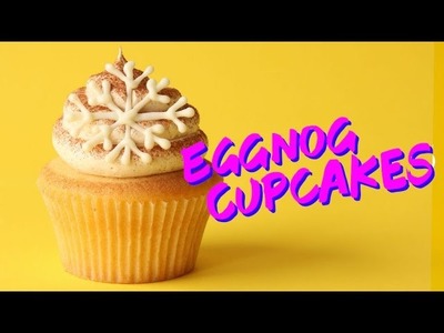 How to Make Eggnog Cupcakes | The Scran Line
