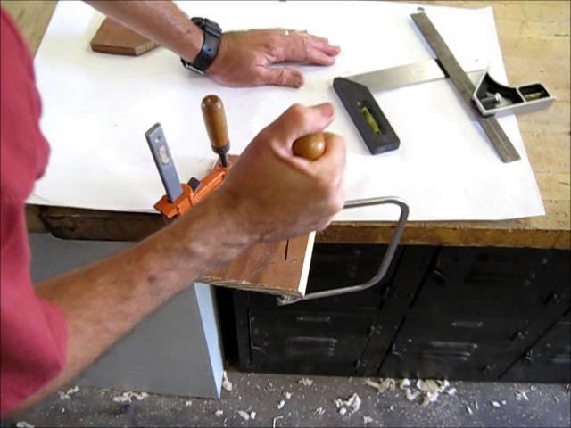 How to use the Coping Saw