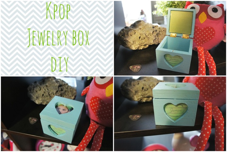Kpop Jewelry Box DIY