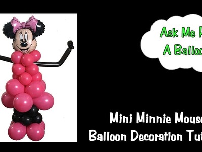 Minnie Mouse Balloon Decoration Tutorial