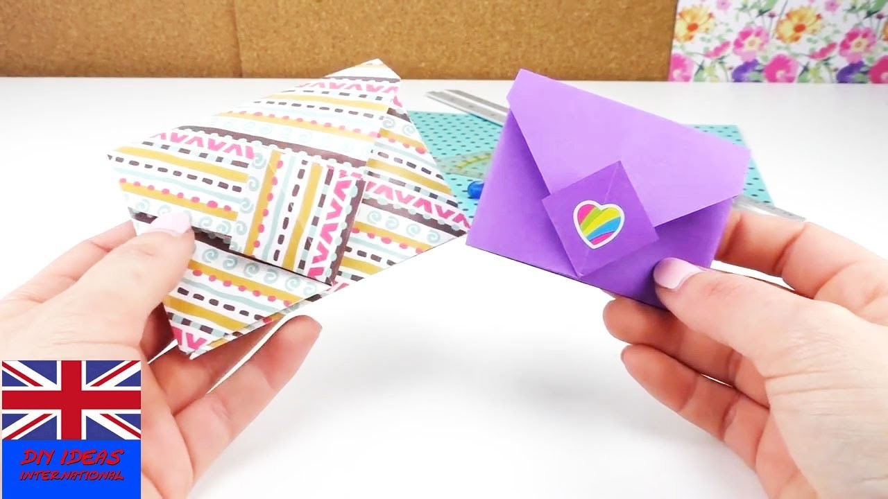 Origami Envelope Tutorial How To Fold An Envelope