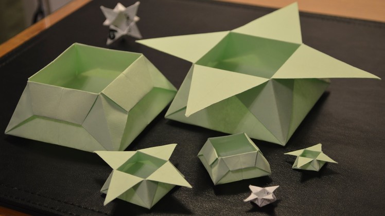 Origami: How to Make a Star Box
