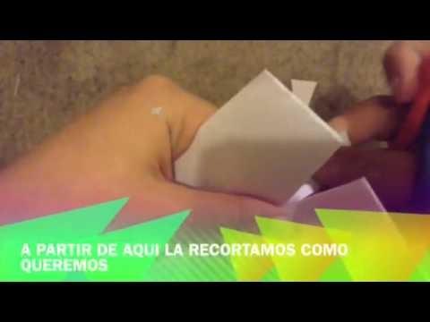 Origami: Mantel de papel. FACIL