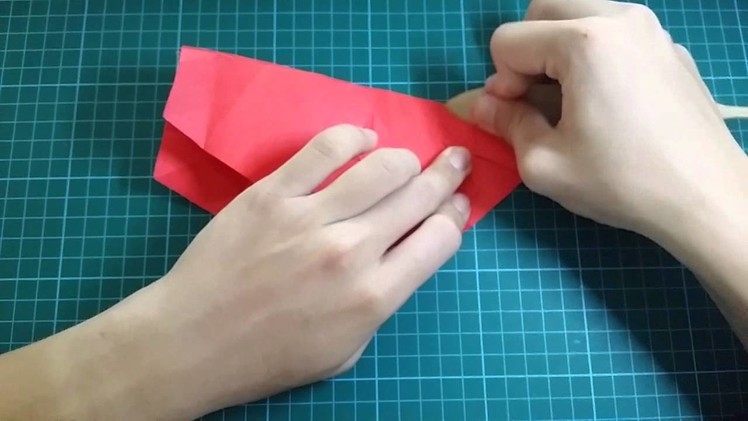 Origami Naomiki Sato Pentagon Rose